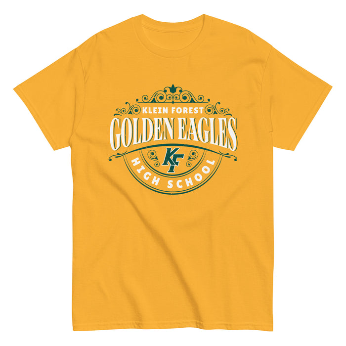 Klein Forest High School Golden Eagles Classic Unisex Gold T-shirt 211
