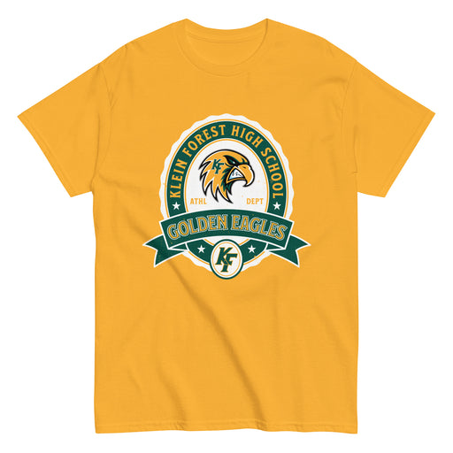 Klein Forest High School Golden Eagles Classic Unisex Gold T-shirt 212