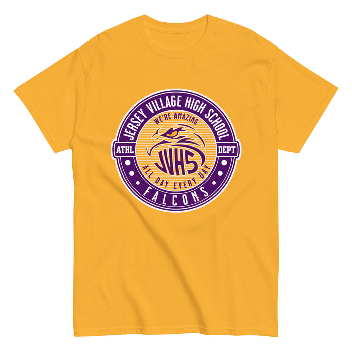 Jersey Village High School Falcons Gold Classic Unisex T-shirt 224