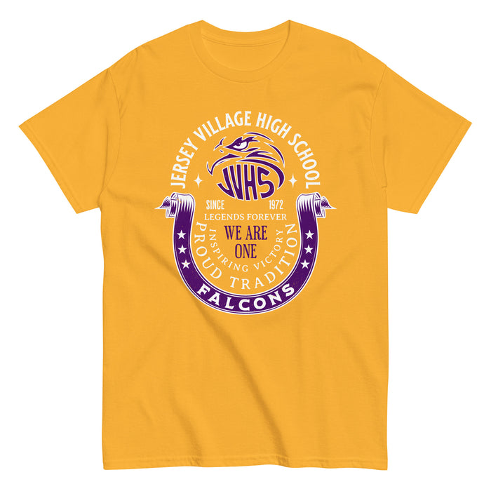 Jersey Village High School Falcons Gold Classic Unisex T-shirt 229