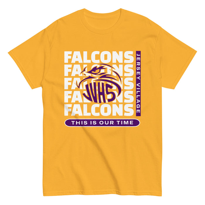 Jersey Village High School Falcons Gold Classic Unisex T-shirt 235