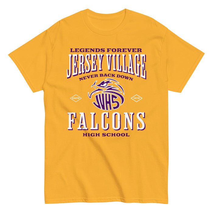 Jersey Village High School Falcons Gold Classic Unisex T-shirt 230