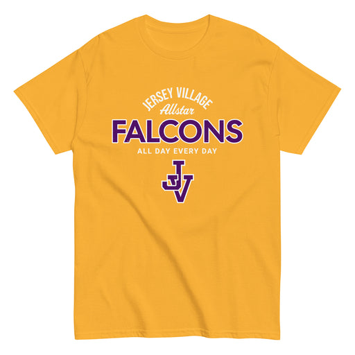 Jersey Village High School Falcons Gold Classic Unisex T-shirt 040