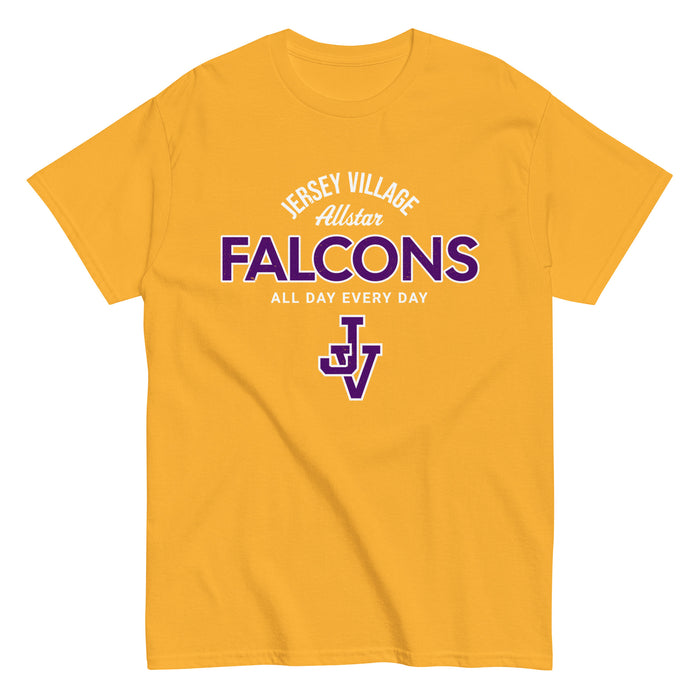 Jersey Village High School Falcons Gold Classic Unisex T-shirt 040