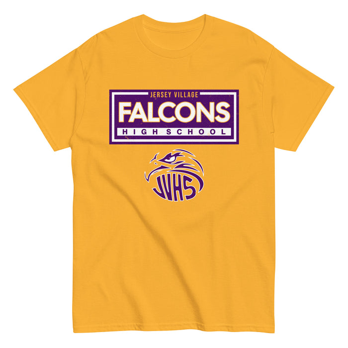 Jersey Village High School Falcons Gold Classic Unisex T-shirt 049