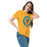 Woman wearing Klein Forest High School Golden Eagles Classic Unisex Gold T-shirt 224