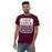 Man wearing Cinco Ranch High School Cougars Classic Unisex Maroon T-shirt 001