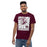 Front view of Round Rock High School Dragons Maroon Classic Unisex T-shirt 226
