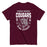 Cinco Ranch High School Cougars Classic Unisex Maroon T-shirt 204