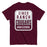 Cinco Ranch High School Cougars Classic Unisex Maroon T-shirt 001