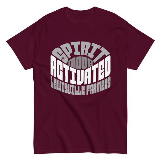 Lewisville High School Farmers Maroon Classic Unisex T-shirt 242