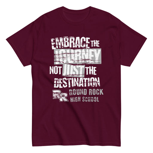 Round Rock High School Dragons Maroon Classic Unisex T-shirt 232
