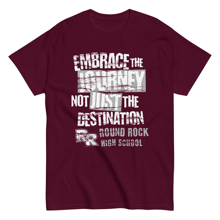 Round Rock High School Dragons Maroon Classic Unisex T-shirt 232