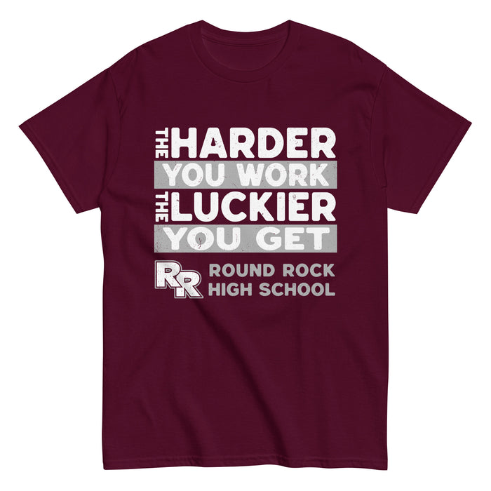 Round Rock High School Dragons Maroon Classic Unisex T-shirt 238
