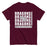 Round Rock High School Dragons Maroon Classic Unisex T-shirt 235
