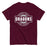 Round Rock High School Dragons Maroon Classic Unisex T-shirt 011