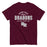 Round Rock High School Dragons Maroon Classic Unisex T-shirt 040