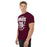 Side view of Cy-Fair High School Bobcats Maroon Classic Unisex T-shirt 204