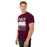 Man wearing Round Rock High School Dragons Maroon Classic Unisex T-shirt 240