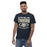 Man wearing Klein Collins High School Tigers Classic Unisex Navy T-shirt 204