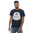 Man wearing Klein Collins High School Tigers Classic Unisex Navy T-shirt 219