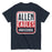 Allen High School Eagles Classic Unisex Navy T-shirt 001