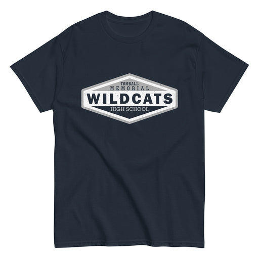 Tomball Memorial High School Wildcats Navy Classic Unisex T-shirt 009