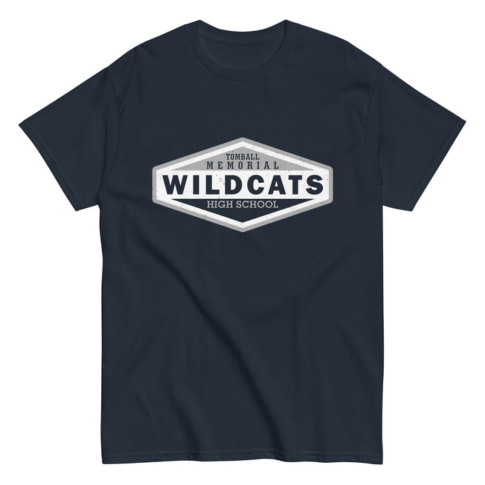 Tomball Memorial High School Wildcats Navy Classic Unisex T-shirt 009