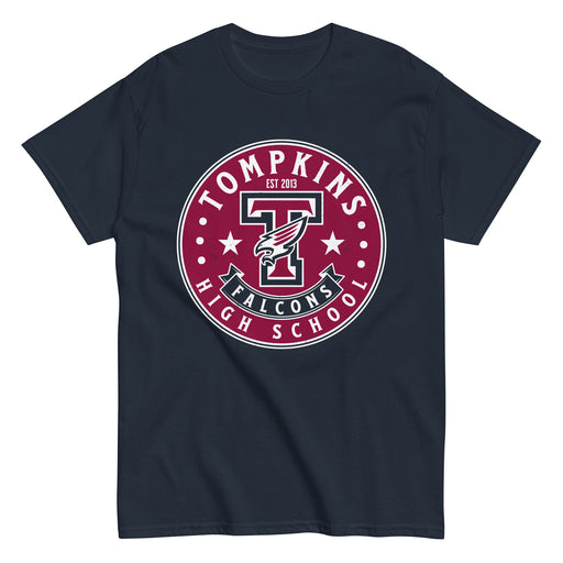 Tompkins High School Falcons Navy Classic Unisex T-shirt 009