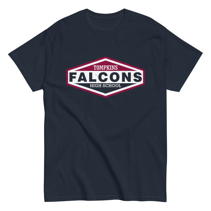 Tompkins High School Falcons Navy Classic Unisex T-shirt 009