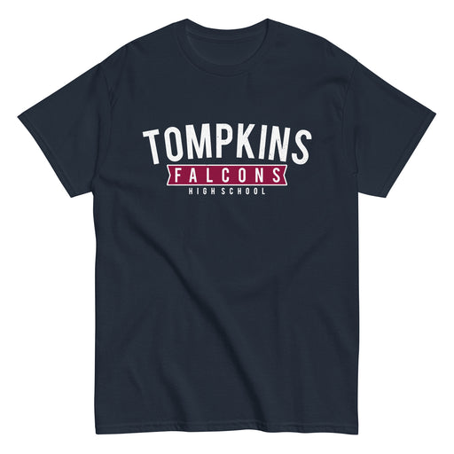 Tompkins High School Falcons Navy Classic Unisex T-shirt 021