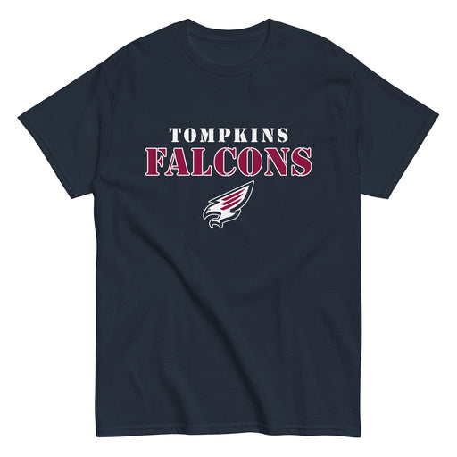 Tompkins High School Falcons Navy Classic Unisex T-shirt 222