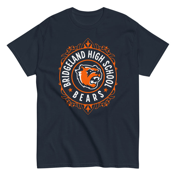 Bridgeland High School Bears Classic Unisex Navy T-shirt 227