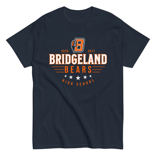 Bridgeland High School Bears Classic Unisex Navy T-shirt 217