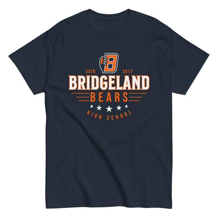 Bridgeland High School Bears Classic Unisex Navy T-shirt 217