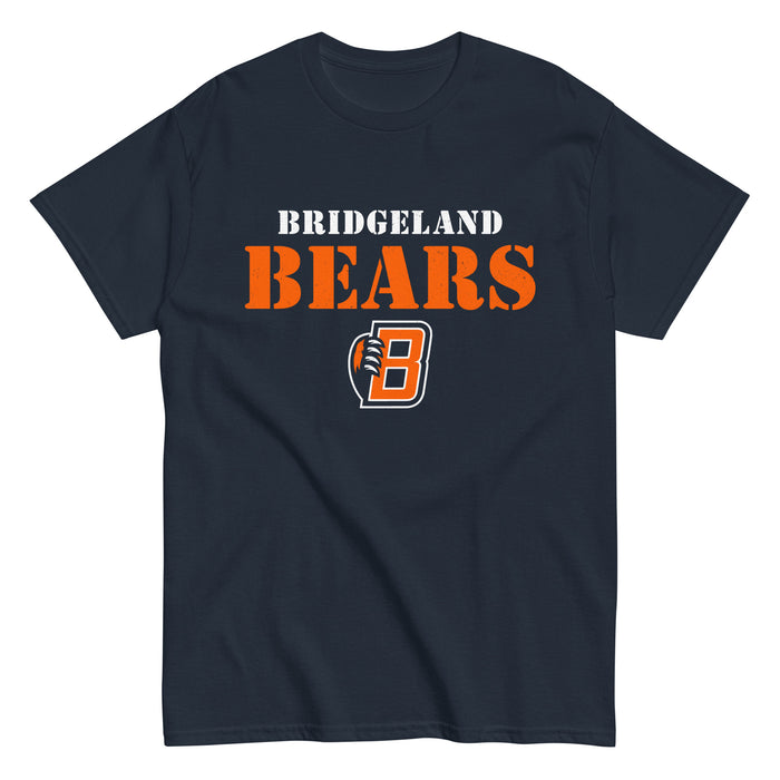 Bridgeland High School Bears Classic Unisex Navy T-shirt 222