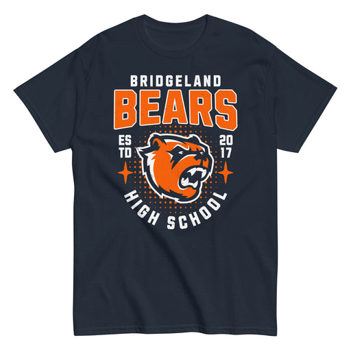 Bridgeland High School Bears Classic Unisex Navy T-shirt 204