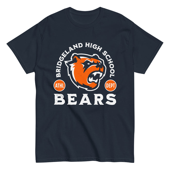 Bridgeland High School Bears Classic Unisex Navy T-shirt 208