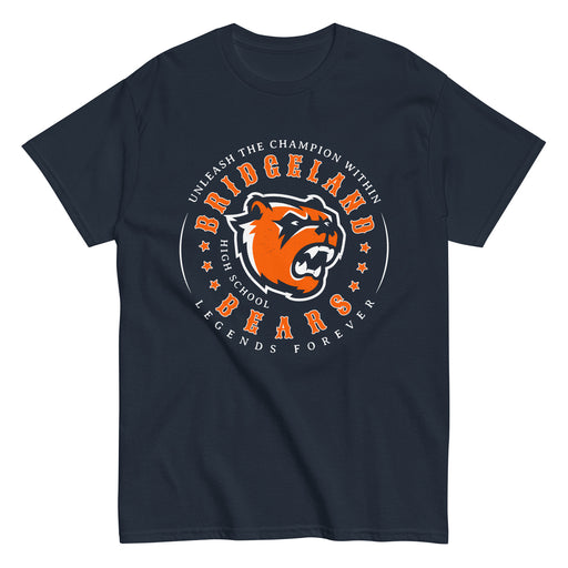 Bridgeland High School Bears Classic Unisex Navy T-shirt 214