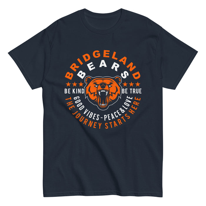 Bridgeland High School Bears Classic Unisex Orange T-shirt 016