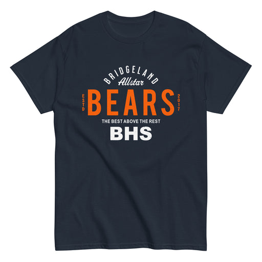 Bridgeland High School Bears Classic Unisex Orange T-shirt 040