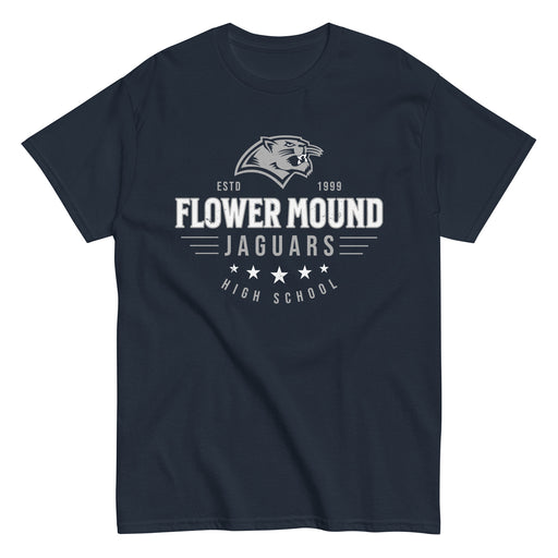 Flower Mound High School Jaguars Navy Blue Classic Unisex T-shirt 217
