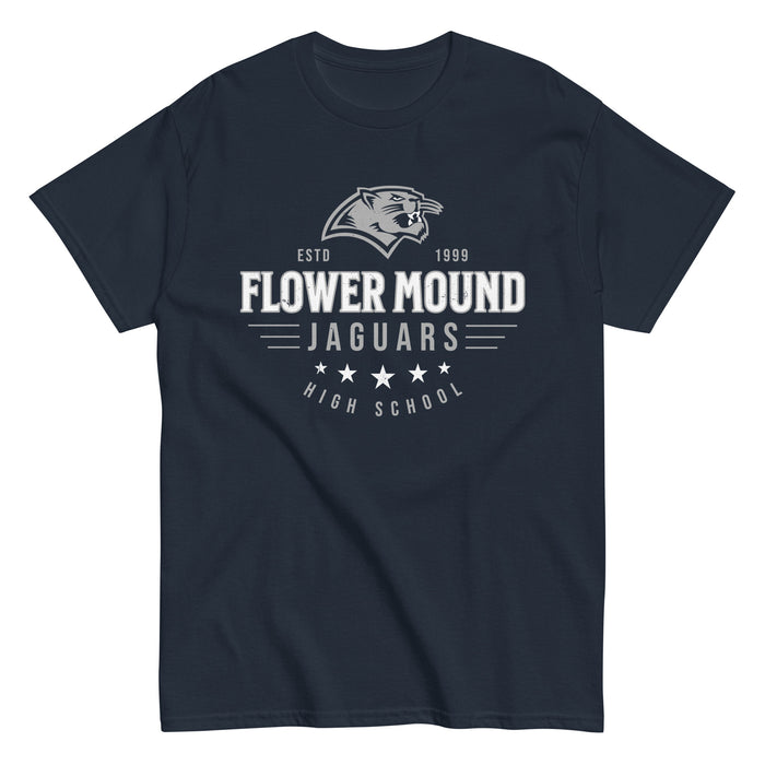 Flower Mound High School Jaguars Navy Blue Classic Unisex T-shirt 217