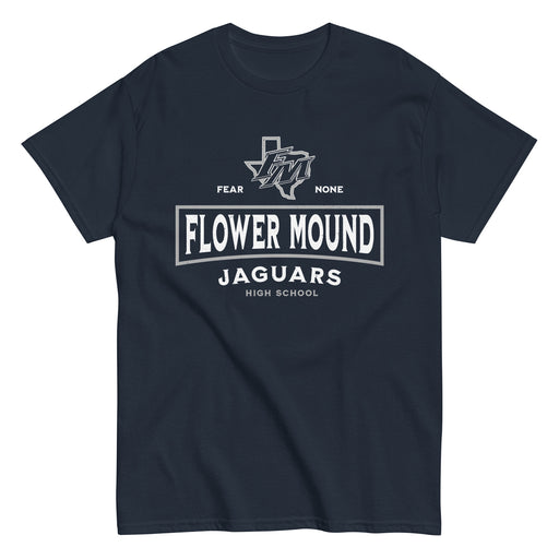 Flower Mound High School Jaguars Navy Blue Classic Unisex T-shirt 202