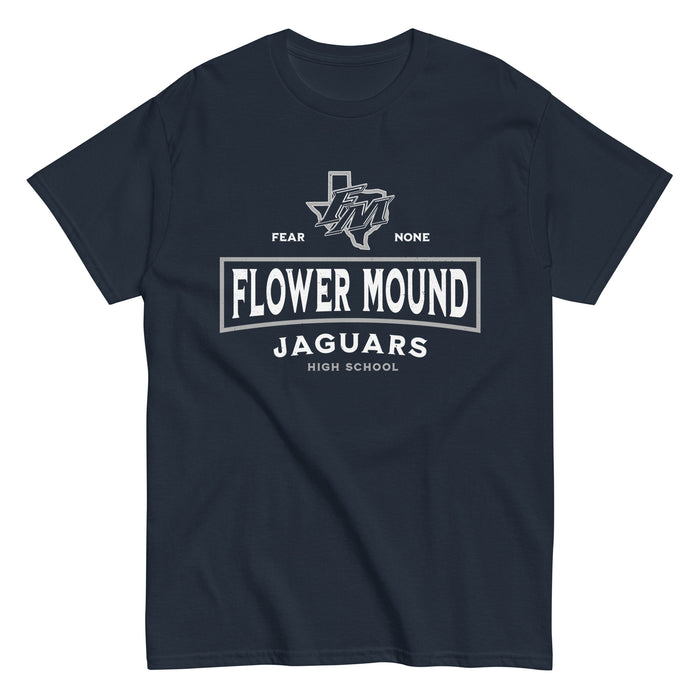 Flower Mound High School Jaguars Navy Blue Classic Unisex T-shirt 202