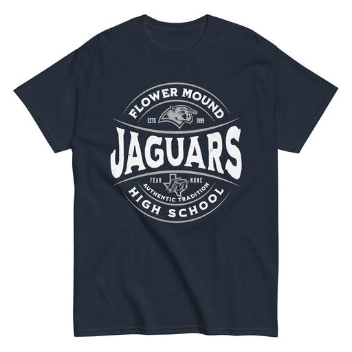 Flower Mound High School Jaguars Navy Blue Classic Unisex T-shirt 218