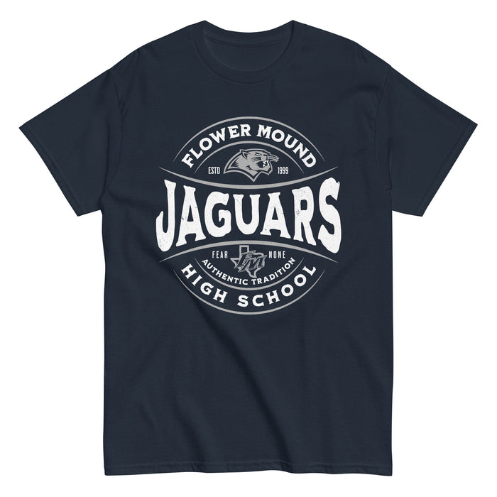 Flower Mound High School Jaguars Navy Blue Classic Unisex T-shirt 218