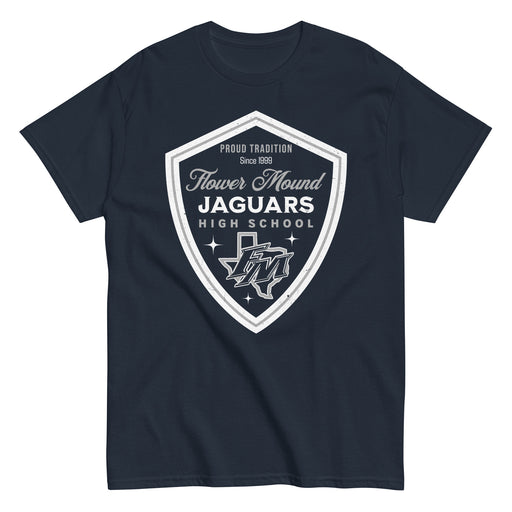 Flower Mound High School Jaguars Navy Blue Classic Unisex T-shirt 225