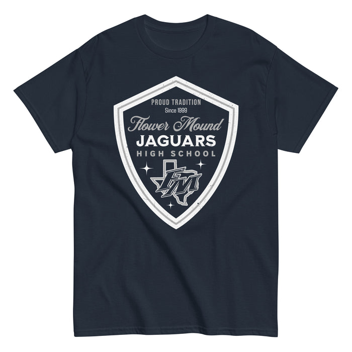 Flower Mound High School Jaguars Navy Blue Classic Unisex T-shirt 225