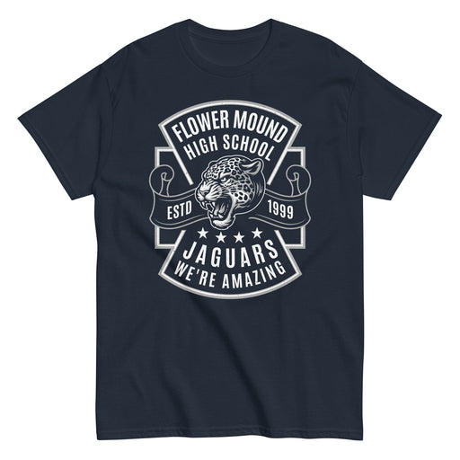 Flower Mound High School Jaguars Navy Blue Classic Unisex T-shirt 207